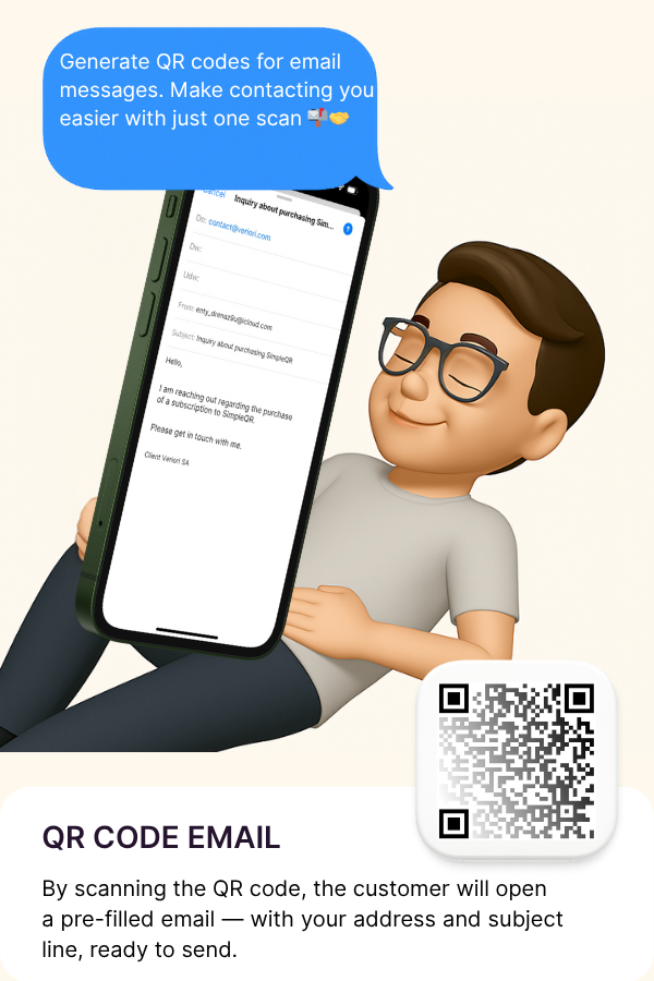 QR Code email