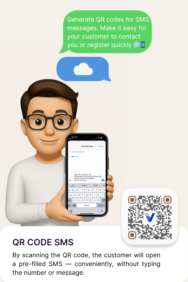 QR Code sms
