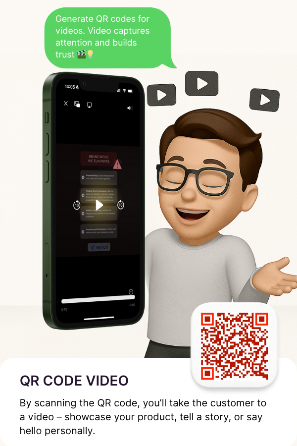 QR Code video