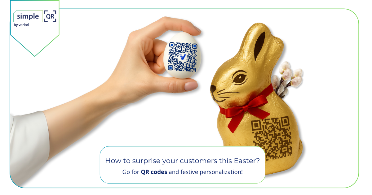 How to surprise your customers this Easter? Use QR Codes and holiday personalization